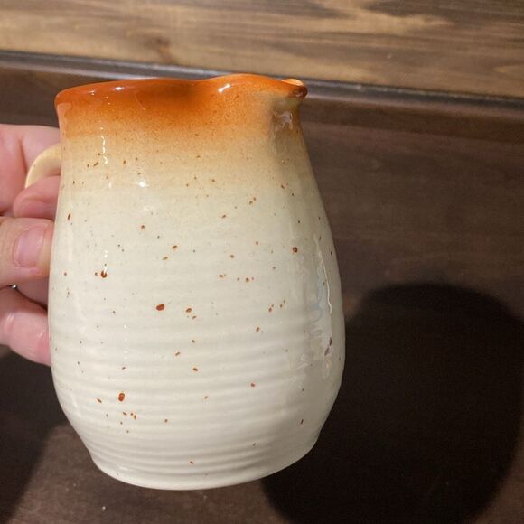 Franciscan Country Craft Russet Brown Creamer Pitcher Carafe Dish - Picture 4 of 7